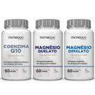 Kit Magnesio Dimalato Quelato Coenzima Q10 500Mg 180cápsulas Metabolic Farma Kit Magnesio Dimalato Quelato Coenzima Q10 500Mg 180cápsulas Metabolic Farma