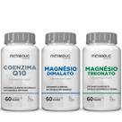 Kit Magnesio L Treonato Dimalato Coenzima Q10 500Mg 180cápsulas Metabolic Farma