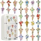 Kit magnético artístico Cross Diamond, 30 unidades da Motipuns, de 6 a 8 cm Kit magnético artístico Cross Diamond, 30 unidades da Motipuns, de 6 a 8 cm