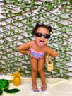 Kit maiô e saída infantil