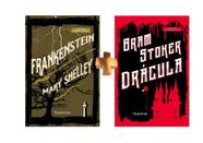 Kit Maiores Livros De Terror Frankenstein + Drácula De Bram Stocker