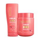Kit Mais brilho 1 Máscara 500ml 1 finalizador 200ml