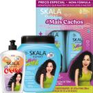 Kit Mais Cachos Skala 3 Itens + Gel Líquido