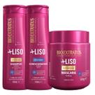 Kit Mais Liso 1 Shampoo 1 Condicionador 350ml 1 Máscara 500ml Kit Mais Liso 1 Shampoo 1 Condicionador 350ml 1 Máscara 500ml