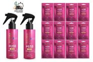 Kit Mais Liso Bio Extratus 2 Sprays Térmicos+ 12 Super Doses Kit Mais Liso Bio Extratus 2 Sprays Térmicos+ 12 Super Doses