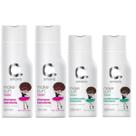 Kit Make Curl Teen 2 Shampoo 2 Condicionador Hidrata Amavia