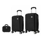 Kit Mala de Viagem 2 Peças Bordo e M - Com Frasqueira de Viagem Eagle Kit Mala de Viagem 2 Peças Bordo e M - Com Frasqueira de Viagem Eagle