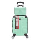 Kit Mala De Viagem Bordo PP 8kg e Frasqueira P Luxo Tripx