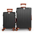 Kit Mala de Viagem Pequena 10 kg e Média 23 kg Policarbonato Capri Maloa Preto