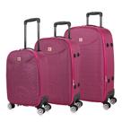 Kit Mala de viagem pink PMG Sion Swiss Move Kit Mala de viagem pink PMG Sion Swiss Move