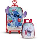 Kit Mala Escolar Rodinhas Stitch Disney Infantil Mochila P Kit Mala Escolar Rodinhas Stitch Disney Infantil Mochila P