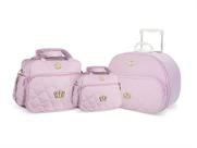Kit Mala Maternidade Cores Griff 3 Pç Mala Com Rodinhas Barato Atacado Rosa Kit Mala Maternidade Cores Griff 3 Pç Mala Com Rodinhas Barato Atacado Rosa