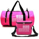Kit Mala Para Academia Reforçada + Bolsa Térmica Fitness SK Pink Kit Mala Para Academia Reforçada + Bolsa Térmica Fitness SK Pink