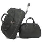 Kit Mala Para Viagem Com Rodinhas E Bolsa Média De Mão