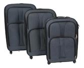 Kit Malas De Viagem C/ 3 Peças Medidas Anac Tecido Tec2023-4