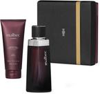Kit malbec colônia + shower gel cabelo e corpo