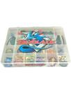 Kit Maleta 12 Bey Blade Batalha Beyblade Burst Metal LED