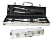 Kit maleta churrasco presente faca garfo pegador 3 peças Kit maleta churrasco presente faca garfo pegador 3 peças