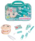 Kit Maleta Dentista Infantil Com Acessórios Azul DTA519A - Fênix