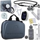 Kit Maleta Fisioterapia Goniômetro Pequeno Grande Martelo Buck Adipômetro Completo Incoterm