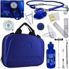 Kit Maleta Fisioterapia Lisa Goniômetro Pequeno Grande Martelo Buck Adipômetro Premium Kit Maleta Fisioterapia Lisa Goniômetro Pequeno Grande Martelo Buck Adipômetro Premium