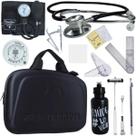 Kit Maleta Fisioterapia Lisa Goniômetro Pequeno Grande Martelo Buck Adipômetro Premium