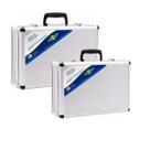 Kit Maleta Grande 45cm e Pequena 39cm Aluminio Brasfort