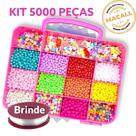 Kit Maleta Miçangas Artesanato P/ Montar 5000 Peças Kit Maleta Miçangas Artesanato P/ Montar 5000 Peças