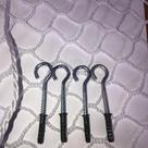 Kit Malha 3x3 Rede Tela de Proteção 1.20X2.00 Para Gatos, Pássaros e Crianças (2.00x1.20)