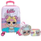 Kit Malinha Escolar Mala Bordo Lol Surprise Infantil 360º