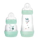 Kit Mam Mamadeira Easy Start Anticolica Azul 130ml + 260ml
