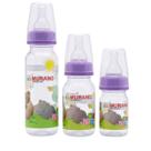 Kit Mamadeira 3 Peças PP (80, 160 e 240ml) Bico Anatômico Confortável