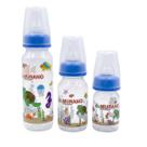 Kit Mamadeira 3 Peças PP (80, 160 e 240ml) Bico Anatômico Confortável