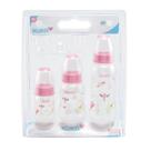 KIT MAMADEIRA KUKA NATURAL ROSA - 250ml, 160ml e 70ml