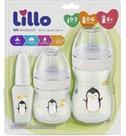 Kit Mamadeira Lillo Primeiros Passos Neutro 50ml +150ml + 240ml Lillo