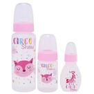Kit Mamadeira Lolly Tip 240,80 E 50Ml Silicone Redondo