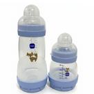 Kit Mamadeira MAM Easy Start 130mle260ml Elefante/Urso AZUL