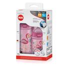 Kit mamadeira nuk my first c/2 unid 150ml e 300ml girl bico silicone anticólica antivazamento