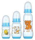 Kit Mamadeira Pituca 3 Peças Bico de Silicone BPA Free