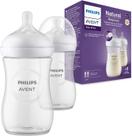 Kit Mamadeiras Pétala 3.0 Transp Duplo Pack 260ml - Avent