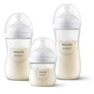 Kit Mamadeiras Pétala Transparente 125ml 260ml 330ml Avent Kit Mamadeiras Pétala Transparente 125ml 260ml 330ml Avent
