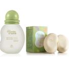 Kit Mamãe Bebê Colônia Mamãe Bebê 100ml + Caixa de Sabonete 2 Unidades Natura