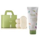 Kit Mamãe Bebê Presente Shampoo 100ml + 3 Sabonetes 100g Natura