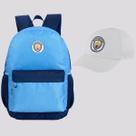 Kit Manchester City Mochila Esportiva e Boné 6 Gomos
