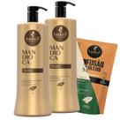Kit Mandioca Shampoo E Condicionador 1L Haskell Kit Mandioca Shampoo E Condicionador 1L Haskell