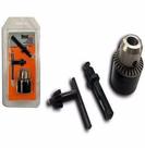 Kit Mandril Furadeira + Chave 13mm + Adaptador Sds Rio Chens - Western Kit Mandril Furadeira + Chave 13mm + Adaptador Sds Rio Chens - Western