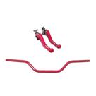 Kit Manete Guidão Esportivo Titan 125 150 160 Lona a Laser