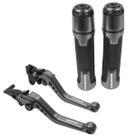 Kit Manete Manopla Esportivo Cb300r Gravado A Laser