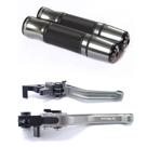 KIT Manete Manopla Esportivo Moto Cbr1000rr Fireblade 04 05 06 07 KIT Manete Manopla Esportivo Moto Cbr1000rr Fireblade 04 05 06 07