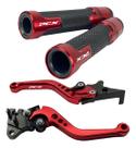 Kit Manete Manopla Esportivo Pcx 150 Pcx150 Gravado A Laser